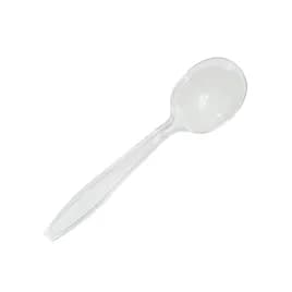 Victoria Bay Soup Spoon PS Clear Heavyweight Unwrapped 1000/Case