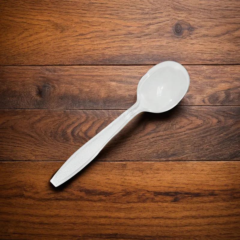 Victoria Bay Soup Spoon PS Clear Heavyweight Unwrapped 1000/Case