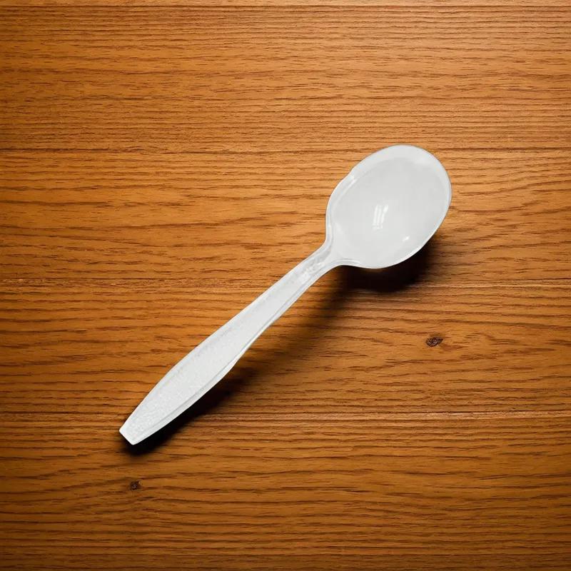 Victoria Bay Soup Spoon PS Clear Heavyweight Unwrapped 1000/Case