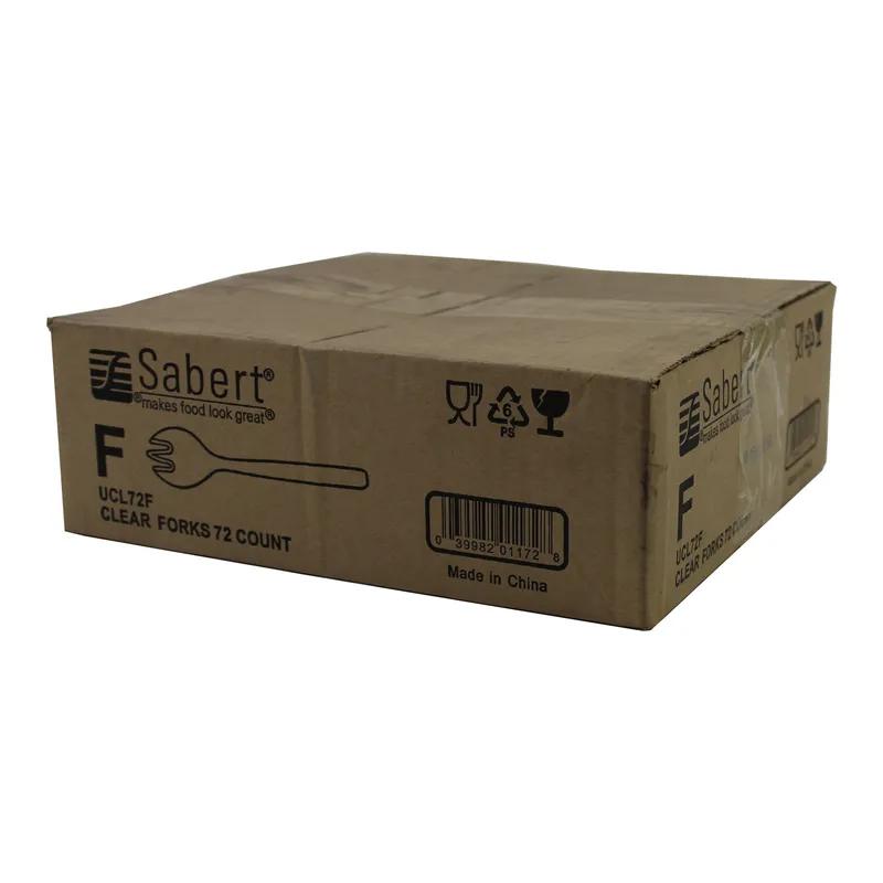 Serving Fork 10 IN PS Clear 72/Case