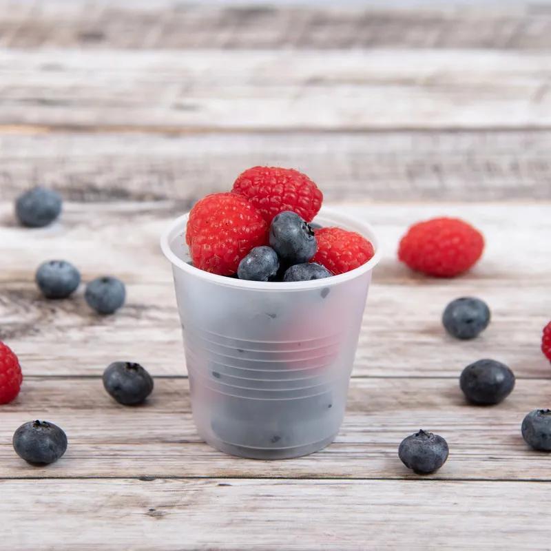 Dart® Conex® Galaxy® Cold Cup 3.5 OZ HIPS Translucent 100 Count/Pack 25 Packs/Case 2500 Count/Case