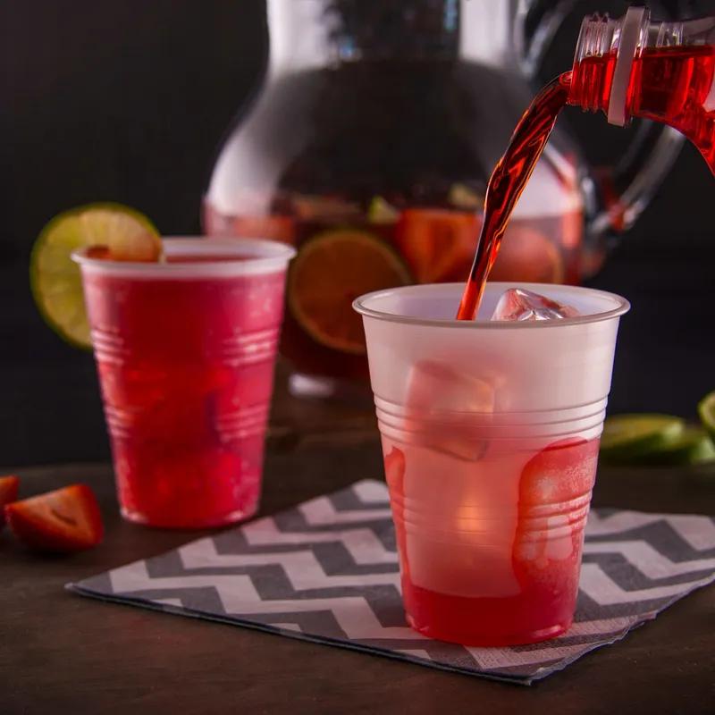 Dart® Conex® Galaxy® Cold Cup 9 OZ HIPS Translucent 100 Count/Pack 25 Packs/Case 2500 Count/Case