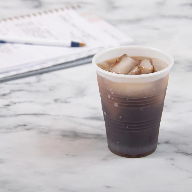 Dart® Conex® Galaxy® Cold Cup 9 OZ HIPS Translucent 100 Count/Pack 25 Packs/Case 2500 Count/Case