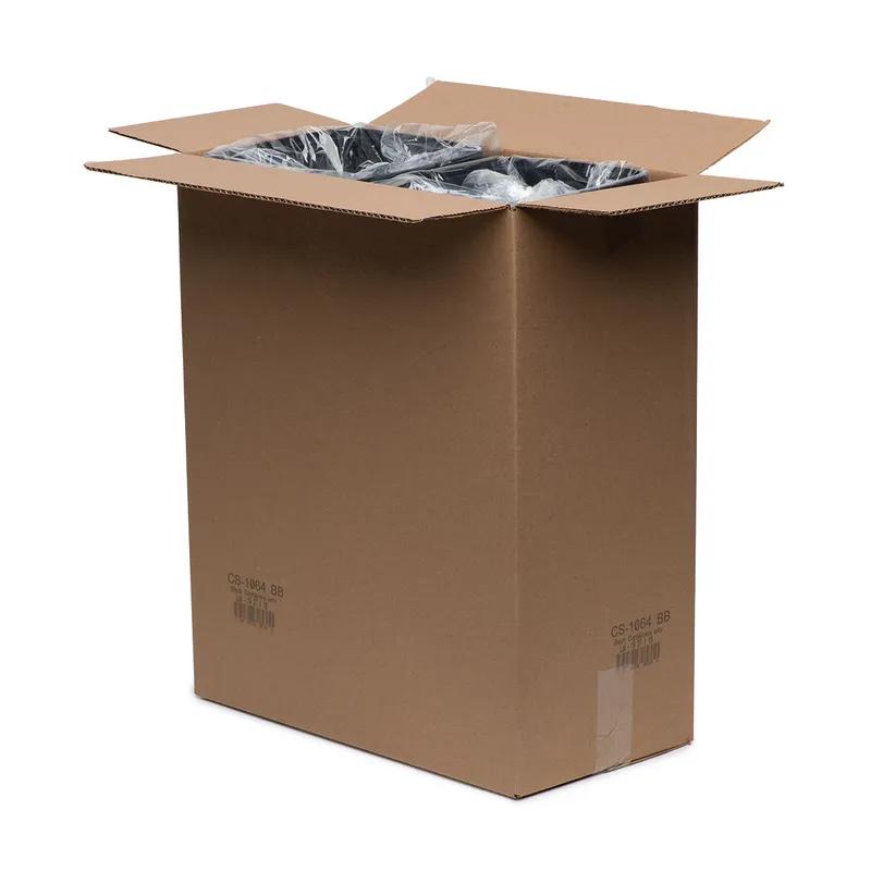 Take-Out Container Base 8.3X5.8X2.18 IN Plastic Black Rectangle 300/Case