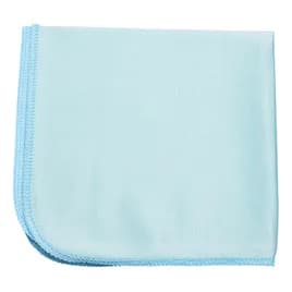 Hygen™ Glass Cloth 16X16 IN Microfiber Blue 12/Case