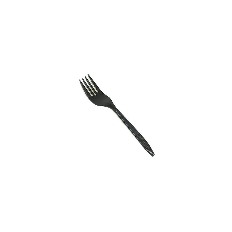 Victoria Bay Fork PP Black Medium Weight 1000/Case