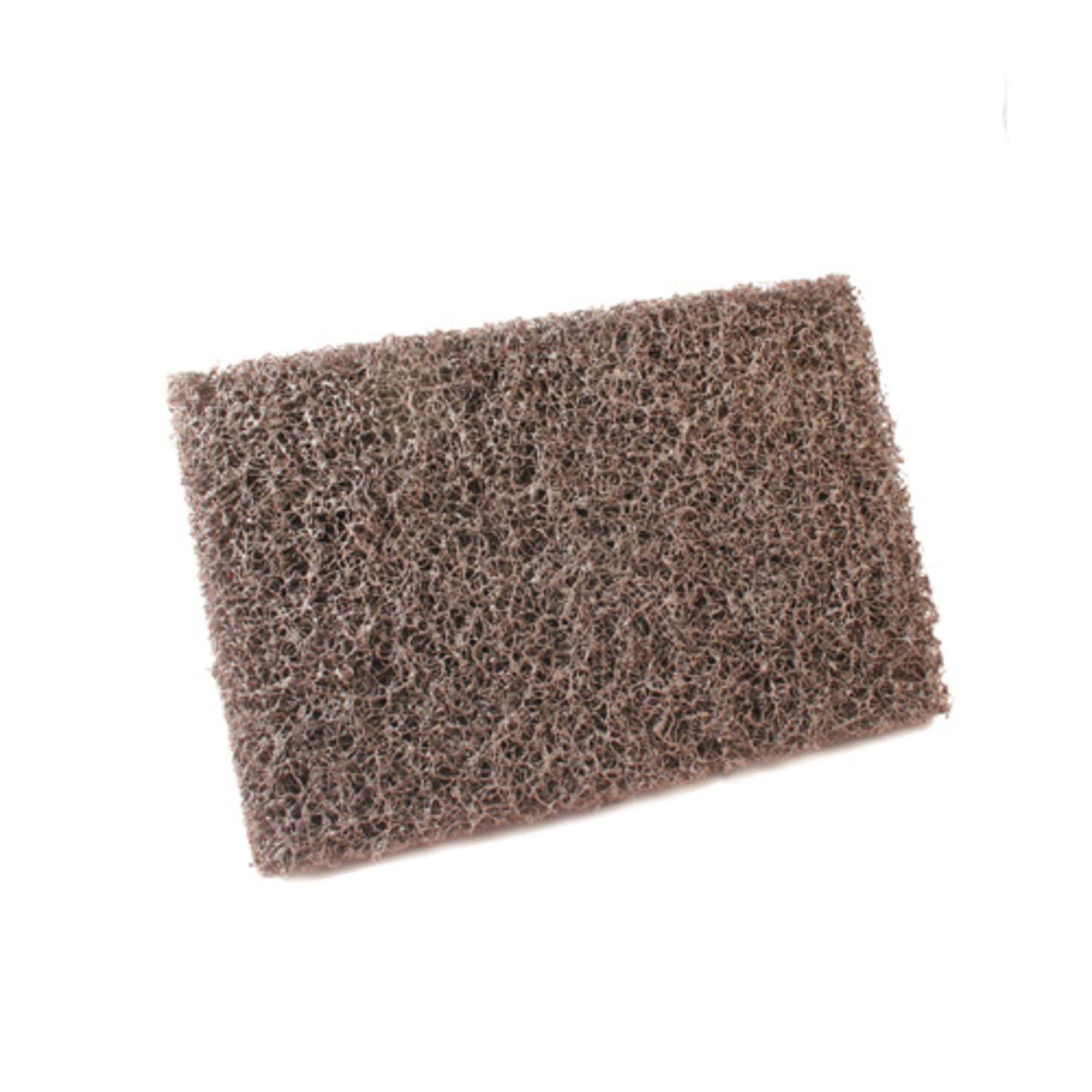 3M™ 46 Griddle Polishing Pad 5.25X4 IN Heavy Duty Fiber Gray Rectangle Dishwasher Safe 20 Count/Box 3 Box/Case