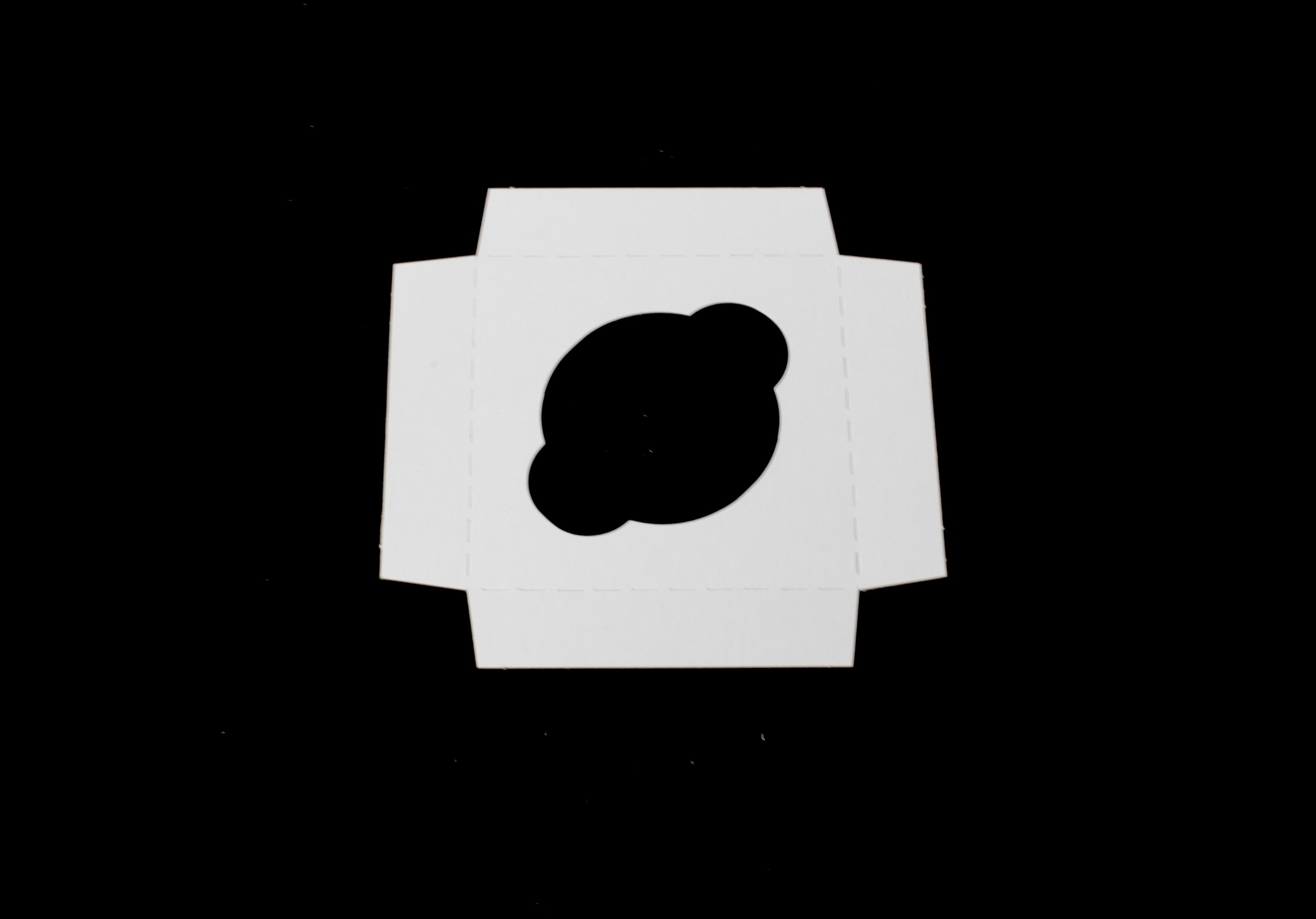 Cupcake Insert 3.9375X3.9375X0.875 IN Cardboard White Kraft 100/Bundle