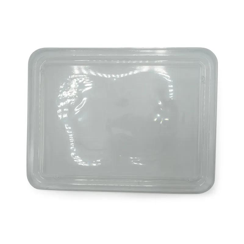 Fresh 'n Clear® Lid Flat PET Clear For Container Unhinged 360/Case