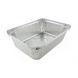 Take-Out Container Base 9.625X7.125X2.75 IN Aluminum Silver Oblong 250/Case