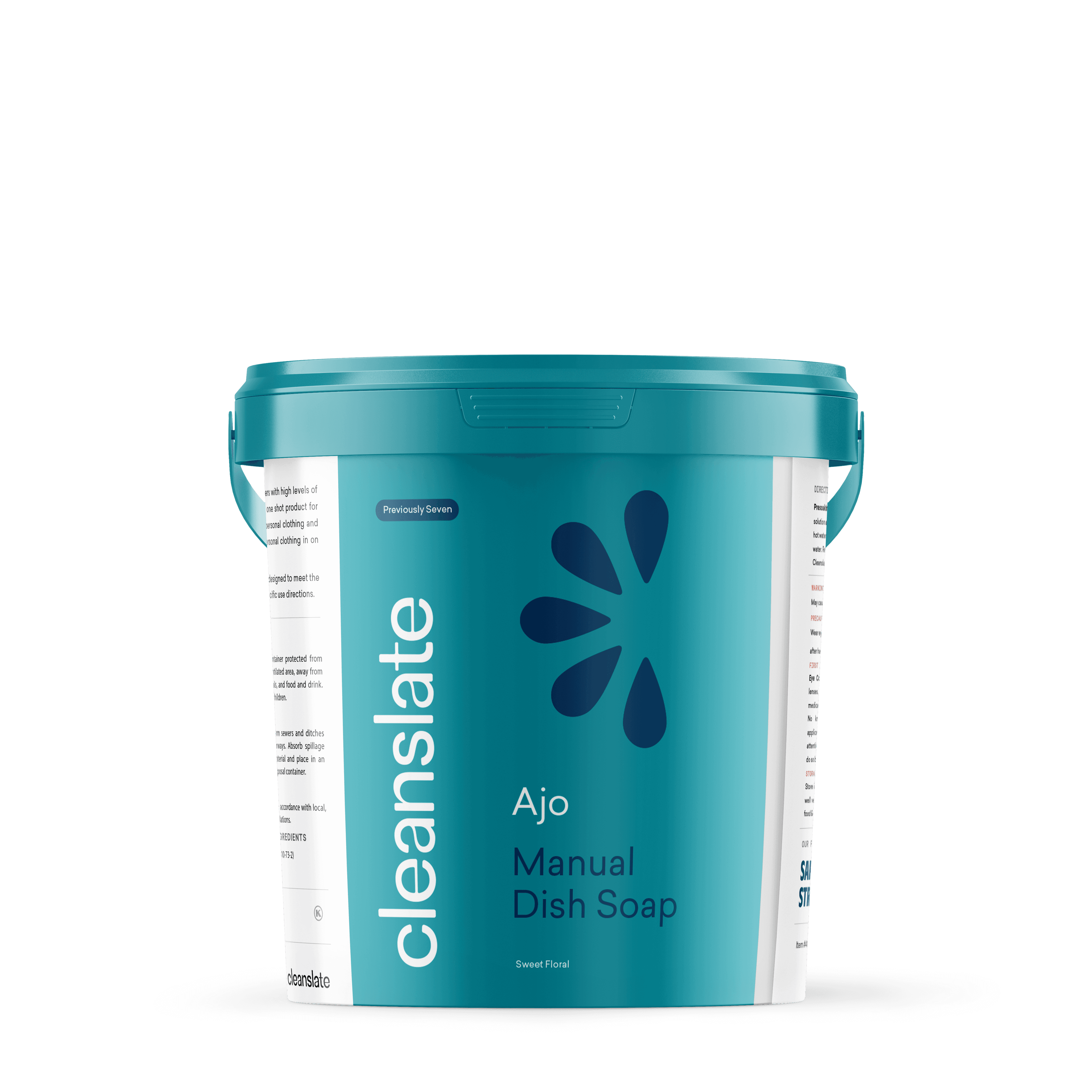 Resolve Seven Pleasant Scent Manual Pot & Pan Detergent 5 GAL Liquid 1/Pail