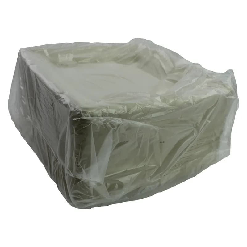 Plate 10X10 IN Pulp Fiber Kraft Square 300/Case