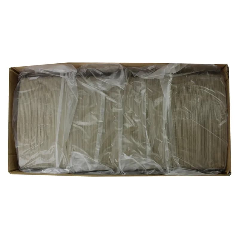 Plate 10X10 IN Pulp Fiber Kraft Square 300/Case
