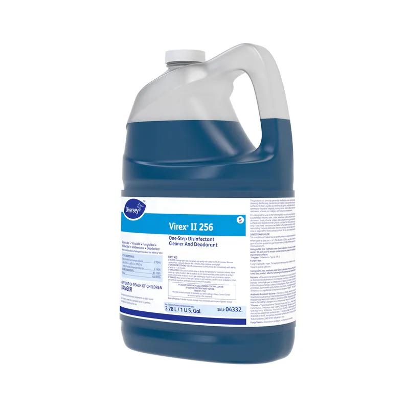 Virex® II 256 Mint One-Step Disinfectant Deodorizer 1 GAL Multi Surface Liquid Concentrate Quat 4/Case