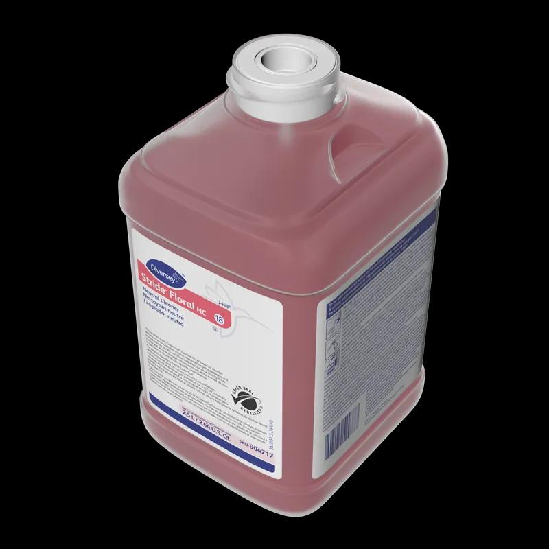 Stride Floral All Purpose Cleaner 2.5 L Neutral Liquid Concentrate Kosher For J-Fill® 2/Case