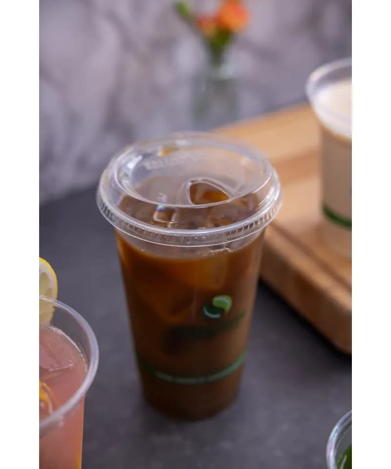 Greenware® Cold Cup 24 OZ PLA Clear Stock Print 600/Case