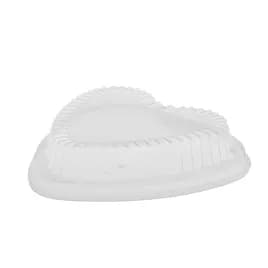 Lid Dome Small (SM) 5.6875X5.875X0.75 IN OPS Clear Heart For Pan 100/Case