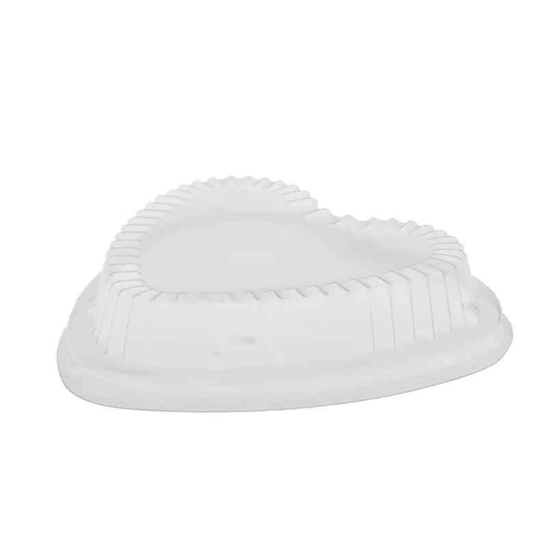 Lid Dome Small (SM) 5.6875X5.875X0.75 IN OPS Clear Heart For Pan 100/Case