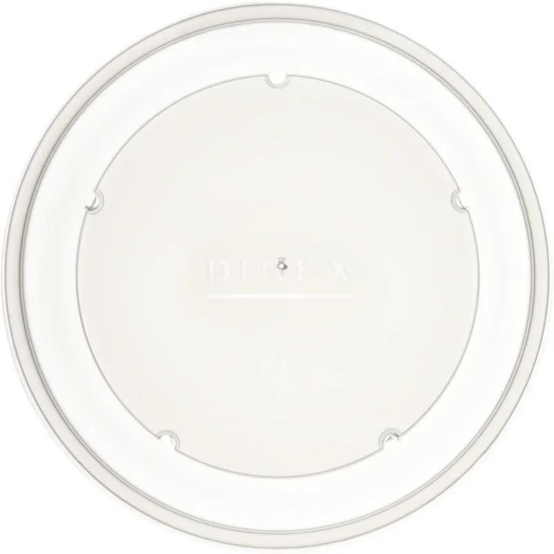 Dinex® Lid 9 IN PS Translucent For 12 OZ Bowl 1/Case