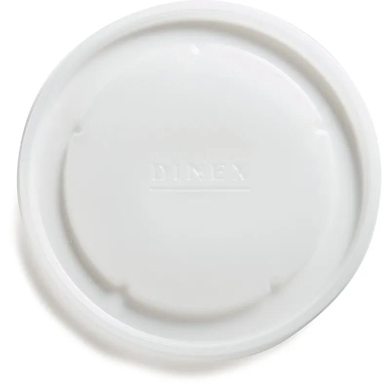 Dinex® Lid 9 IN PS Translucent For 12 OZ Bowl 1/Case