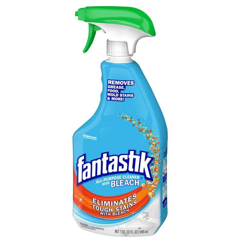 Fantastik® Fresh Scent All Purpose Cleaner 32 FLOZ Multi Surface Liquid Bleach 8/Case