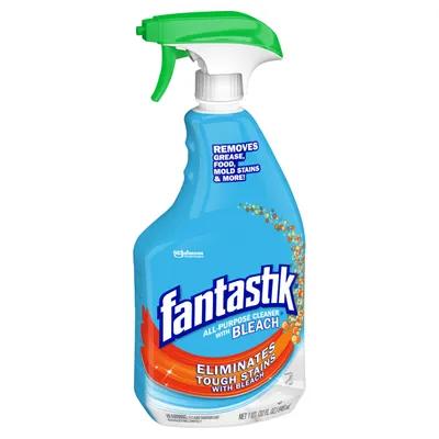 Fantastik® Fresh Scent All Purpose Cleaner 32 FLOZ Multi Surface Liquid Bleach 8/Case