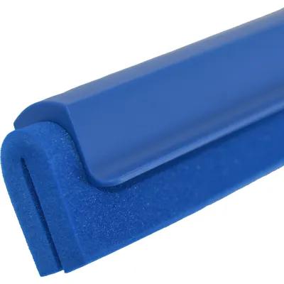 Squeegee Rubber PP Blue Double Foam With 24IN Head 1/Each