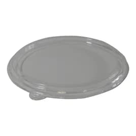 Lid Flat 6.25X0.38 IN 1 Compartment PET Clear Round For 16 OZ Bowl Unhinged 500/Case