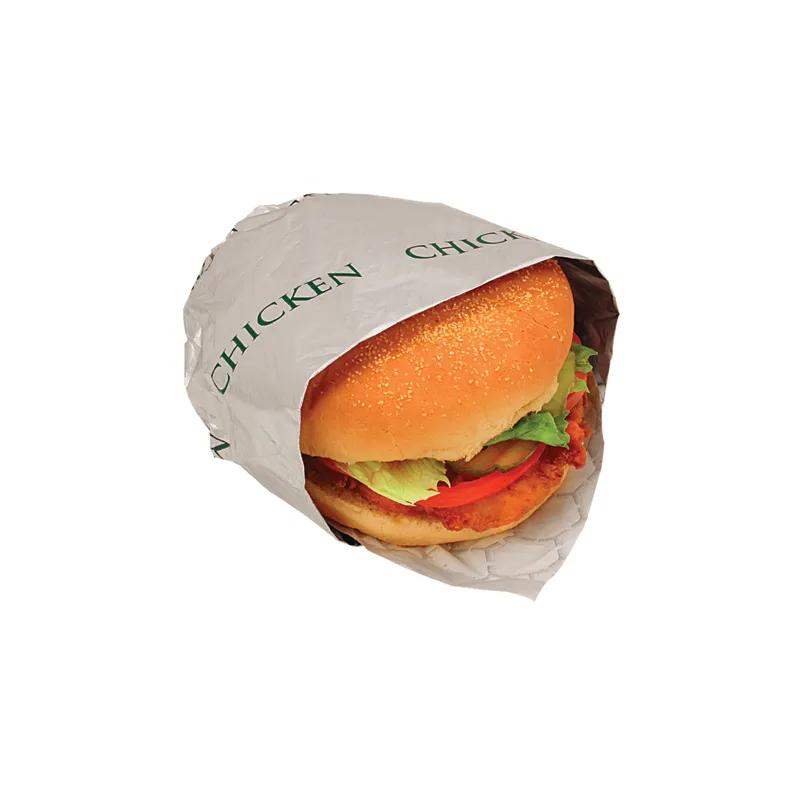 Bagcraft® Chicken Food Wrap 10X14 IN Foil-Lined Paper 2000/Case
