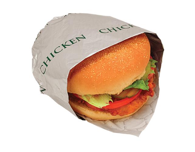 Bagcraft® Chicken Food Wrap 10X14 IN Foil-Lined Paper 2000/Case