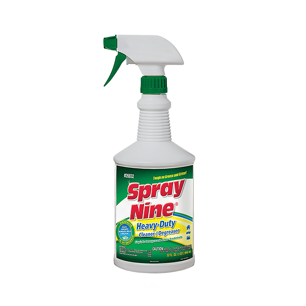 Spray Nine® Citrus Scent All Purpose Cleaner 32 FLOZ Multi Surface Heavy Duty Liquid Quaternary Ammonium 12/Case
