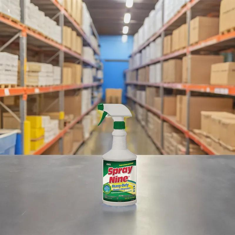 Spray Nine® Citrus Scent All Purpose Cleaner 32 FLOZ Multi Surface Heavy Duty Liquid Quaternary Ammonium 12/Case