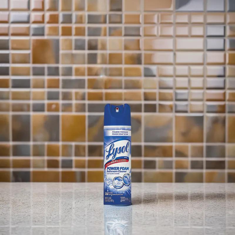 Lysol® Island Breeze Restroom Cleaner 32 FLOZ Multi Surface Foam Aerosol 12/Case