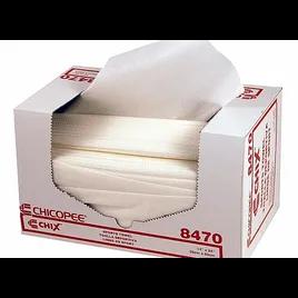 Chicopee® Sport Towel 24X14 IN White 600/Case