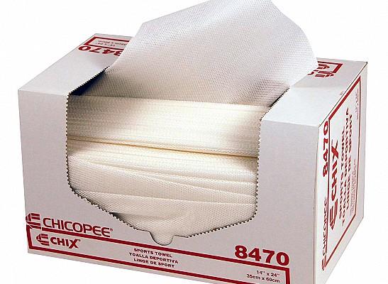 Chicopee® Sport Towel 24X14 IN White 600/Case