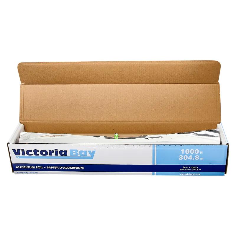 Victoria Bay Food Foil Roll 24IN X1000FT Aluminum Extra Heavy Duty 1/Roll