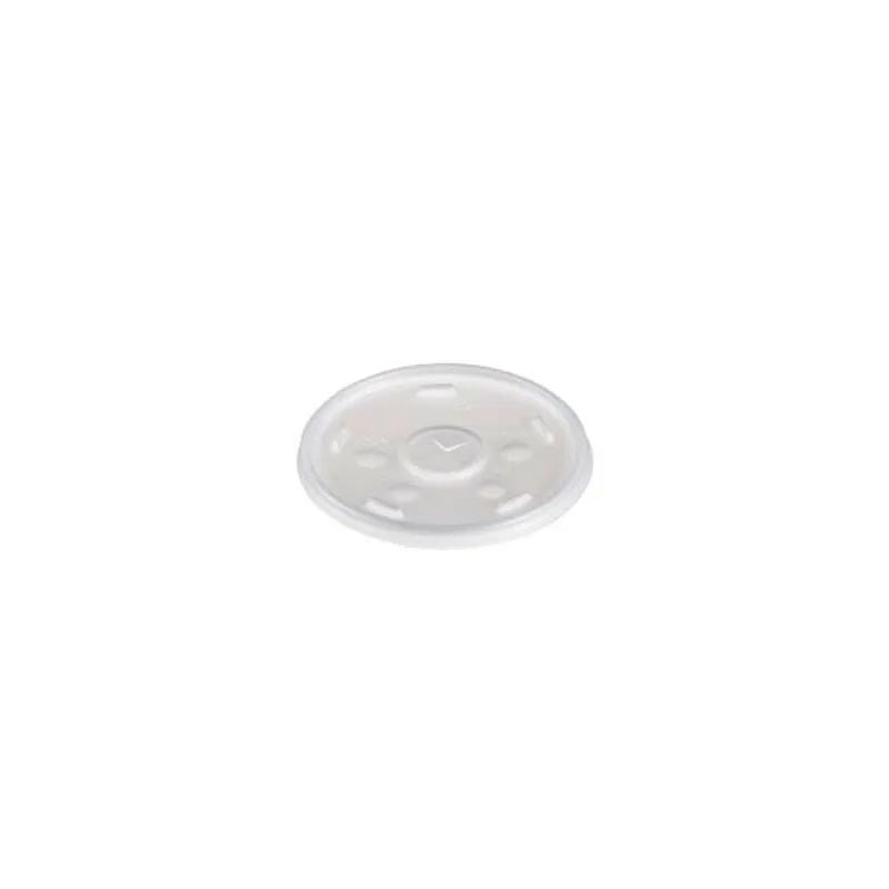 Dart® Lid Flat HIPS Translucent For 24 OZ Cup Identification 500/Case