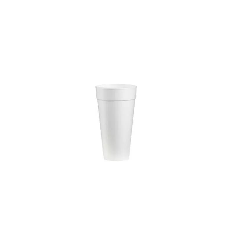 Dart® J Cup® Cup Insulated Tall 24 OZ Polystyrene Foam White 500/Case