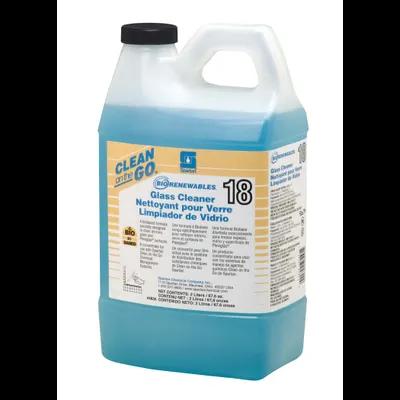 BioRenewables® Glass Cleaner 18 Waterfall 2 L Multi Surface Alkaline Concentrate Bio-Based 4/Case