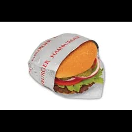 Bagcraft® Hamburger Foil Sheets 10.5X14 IN Foil-Lined Paper Honeycomb 2000/Case