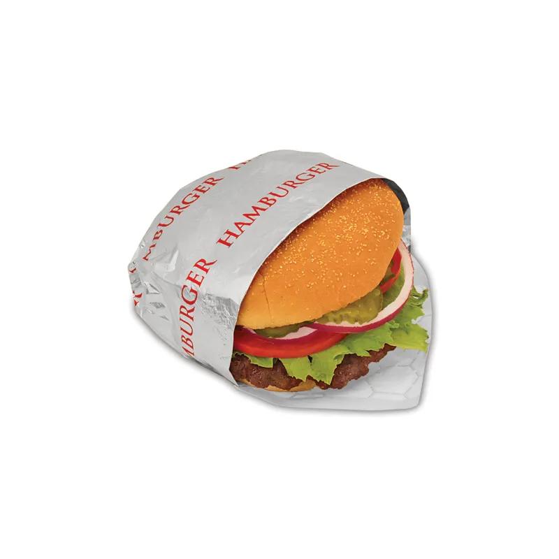 Bagcraft® Hamburger Foil Sheets 10.5X14 IN Foil-Lined Paper Honeycomb 2000/Case