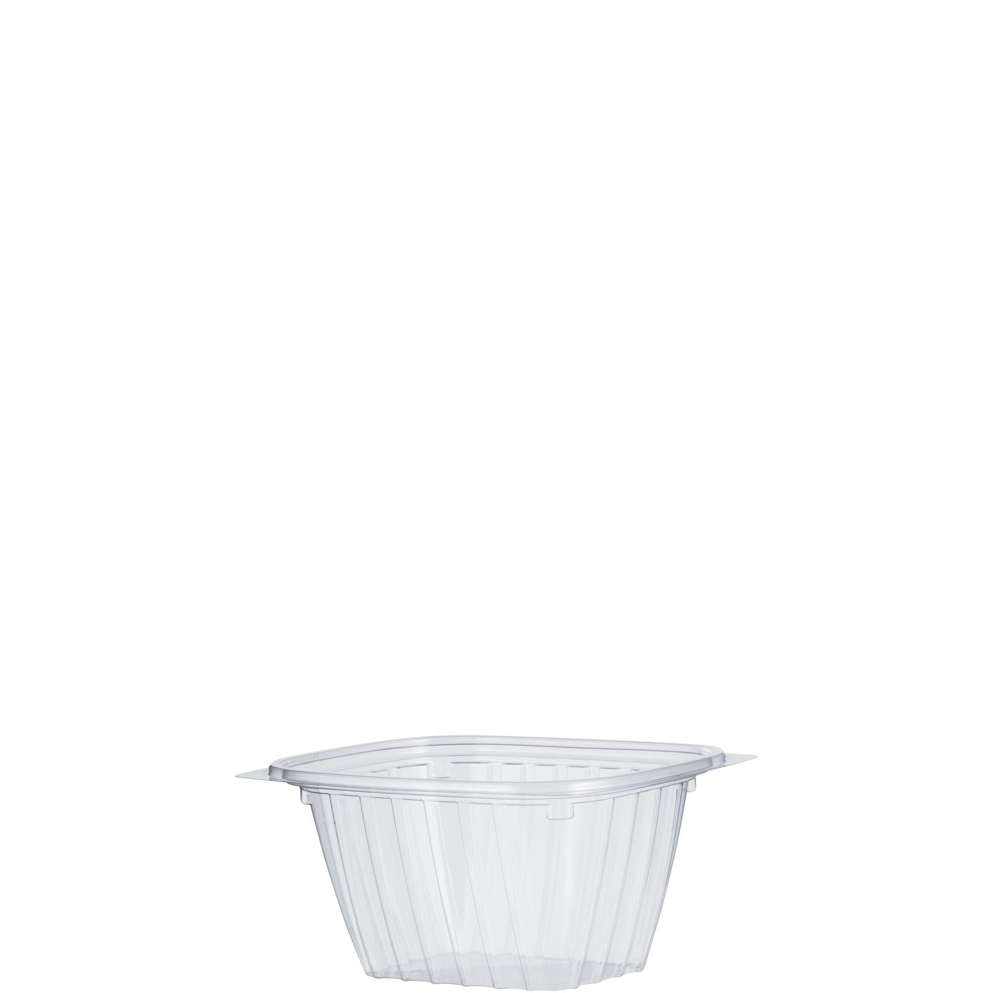 Dart® ClearPac® Deli Container Base 16 OZ OPS Clear Rectangle 63 Count/Pack 16 Packs/Case 1008 Count/Case