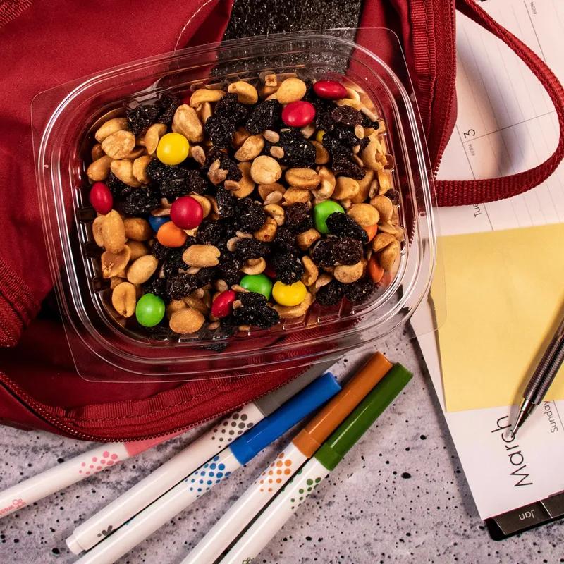 Dart® ClearPac® Deli Container Base 16 OZ OPS Clear Rectangle 63 Count/Pack 16 Packs/Case 1008 Count/Case