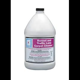 Bonnet & Traffic Lane Floral Carpet Cleaner Carpet Bonnet 1 GAL Alkaline Concentrate Fast Drying 4/Case