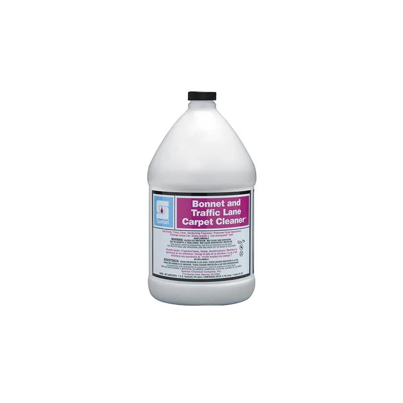 Bonnet & Traffic Lane Floral Carpet Cleaner Carpet Bonnet 1 GAL Alkaline Concentrate Fast Drying 4/Case