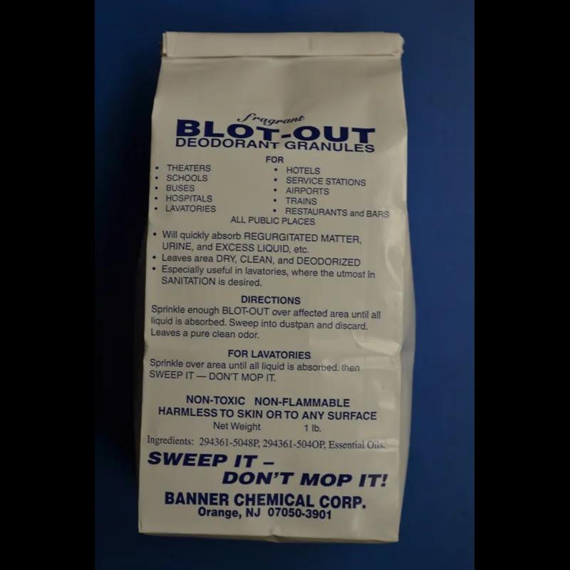 Blot-Out Absorbent Clay Granules Deodorizer Vomitus 24/Case