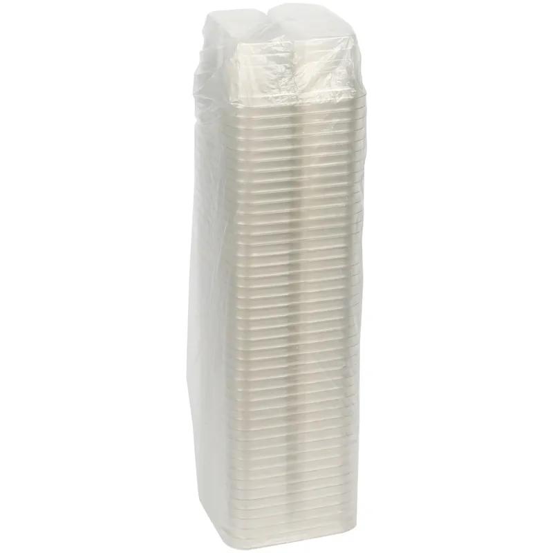 Deli Container Base 32 OZ 4 Compartment RPET Clear Square 360/Case