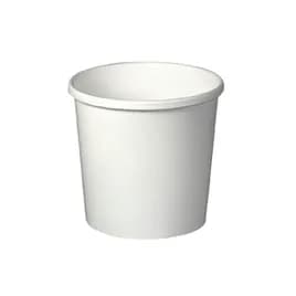 Solo® Flexstyle® Soup Food Container Base 12 OZ Double Sided Poly Paper (DSP) White Round 500/Case