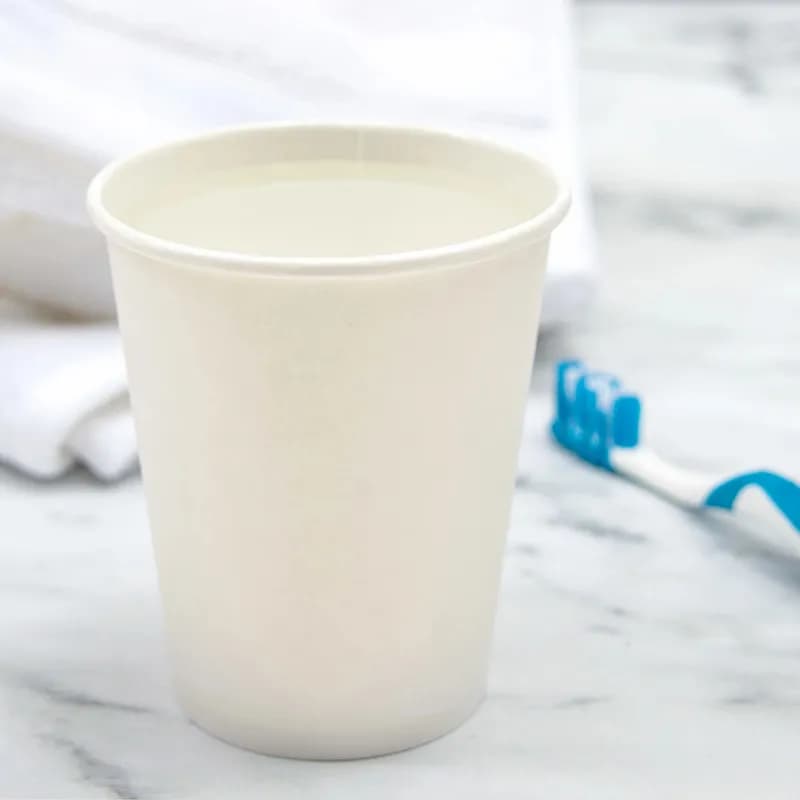 Solo® Hot Cup Tall 10 OZ SSP White 50 Count/Pack 20 Packs/Case 1000 Count/Case