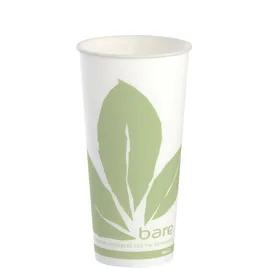 Solo® Cold Cup 22 OZ Wax Coated Paper Multicolor Bare® Stock Print 50 Count/Pack 20 Packs/Case 1000 Count/Case